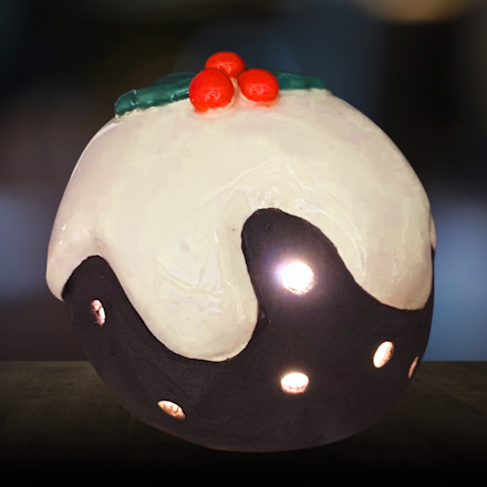 Pottery - Make a Light-up Christmas Decoration!