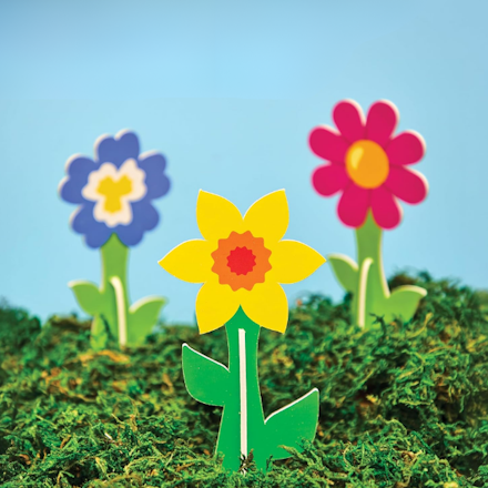 Build Spring Flowers!
